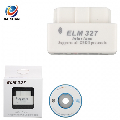 Super Mini ELM327 Bluetooth OBD2 V1.5 B White