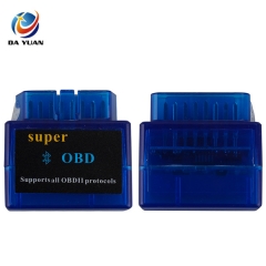 V1.5 Mini ELM327 ELM 327 OBD2 Bluetooth Interface Auto OBDII Diagnostic Scanner with One Year Warranty