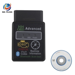 V2.1 Mini Bluetooth ELM327 OBD HH OBDII Car Diagnostic Scanner 3231 Chip