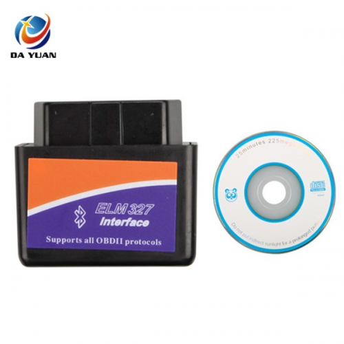 MINI ELM327 Bluetooth OBD2 V1.5 (Black) Software V2.1