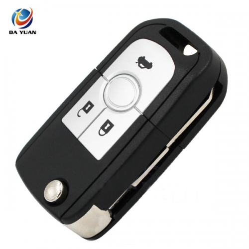 AS013014 Folding flip Remote Key fob 3 Button 315MHZ For Buick Excelle HRV With 4D60 Chip uncut