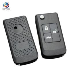 AS013013 for Buick Excelle HRV 3 Buttons Uncut Blade Modified Remote Blank Key shell