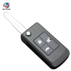 AS013013 for Buick Excelle HRV 3 Buttons Uncut Blade Modified Remote Blank Key shell