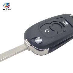 AS013020 Flip Folding Remote Key Case Fob 2 button For Buick