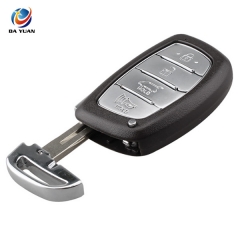 AS020043 for Hyundai IX25 IX35 Elantra Sonata Key Fob 4 Button Remote Key Shell Cover with Logo