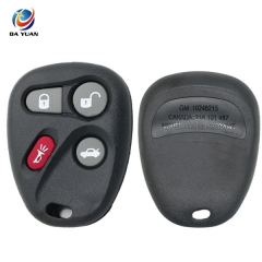 AS013019 Remote Key Shell for Buick 4 Button