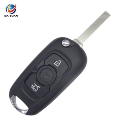 AS013020 Flip Folding Remote Key Case Fob 2 button For Buick