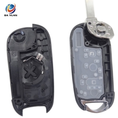 AS013020 Flip Folding Remote Key Case Fob 2 button For Buick