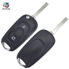 AS013020 Flip Folding Remote Key Case Fob 2 button For Buick