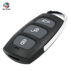 AS020044 Replacement Shell Modified 3+1 Buttons Remote Key Case Blank Fob for Hyundai  4 Buttons