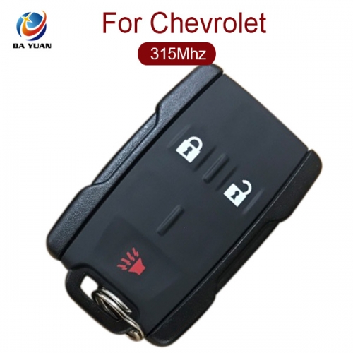 AK014044 for Chevrolet Smart Remote Key 2+1 Button 315MHz M3N-32337100 13577771 Without Logo
