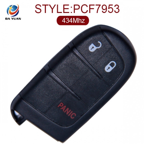 AK015043 for Chrysler Smart Key 2+1 Button 434MHz PCF7953