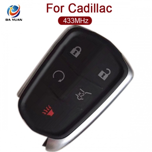 AK030006 for Cadillac XT5 4+1 Button Smart Key 434MHz PCF7937E HYQ2EB 13598516 13510245