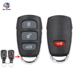 AS020044 Replacement Shell Modified 3+1 Buttons Remote Key Case Blank Fob for Hyundai  4 Buttons