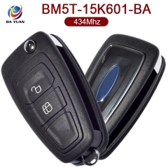 AK018075 for Ford Flip Remote Key 2 Button 434MHz 4D63 80Bit Part No:BM5T-15K601-BA
