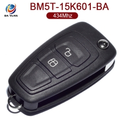 AK018075 for Ford Flip Remote Key 2 Button 434MHz 4D63 80Bit Part No:BM5T-15K601-BA