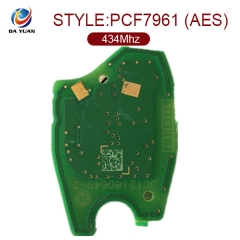 AK010039 for Renault Remote Key 2 Button 434MHz PCF7961M (AES)