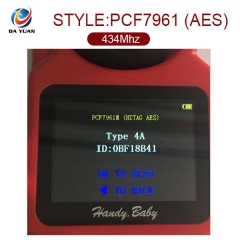 AK010039 for Renault Remote Key 2 Button 434MHz PCF7961M (AES)