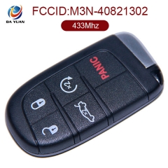 AK023005 for Jeep Smart Remote Key 4+1 Button 433MHz PCF7945 M3N-40821302