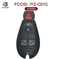 AK001077 for VW Smart Key 4+1 Button  434MHz  PCF7941  IYZ-C01C