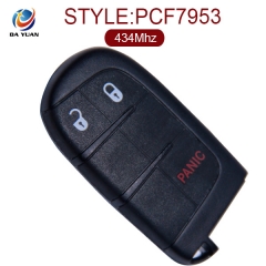AK023001 for Jeep Smart Remote Key 2+1 Button 433MHz PCF7945 M3N-40821302