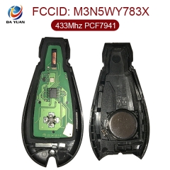 AK024006 for DODGE Smart Remote Key 3+1 Button 433MHz PCF7941 M3N5WY783X
