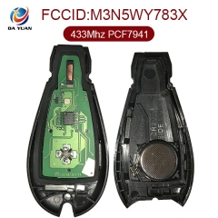 AK023014 for Jeep Smart Remote Key 5+1 Button 433MHz PCF7941 M3N5WY783X