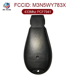 AK023012 for Jeep Smart Remote Key 4+1 Button 433MHz  PCF7941 M3N5WY783X