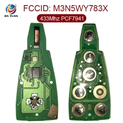 AK024008  for DODGE Smart Remote Key 3+1 Button 433MHz PCF7941 M3N5WY783X