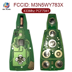AK024009 for DODGE Smart Remote Key 4+1 Button 433MHz PCF7941 M3N5WY783X