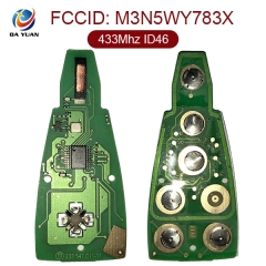 AK024011 for DODGE Smart Remote Key 4+1 Button 433MHz PCF7941 M3N5WY783X