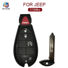 AK023018 For Jeep 3+1 Button  fobik transmitters 315Mhz