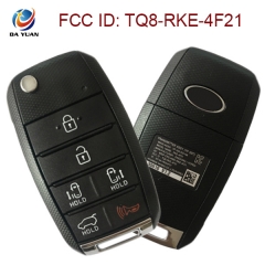 AK051015 for KIA Sedona 2015-2016 Flip Remote Key 5+1 Button 433MHz 95430-A9300 TQ8-RKE-4F21