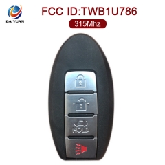 AK058003 for Infiniti Smart Key 3+1 Button 315MHz FCCID TWB1U786