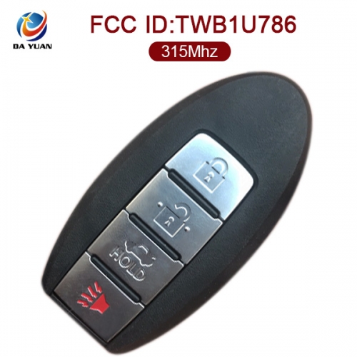 AK058003 for Infiniti Smart Key 3+1 Button 315MHz FCCID TWB1U786