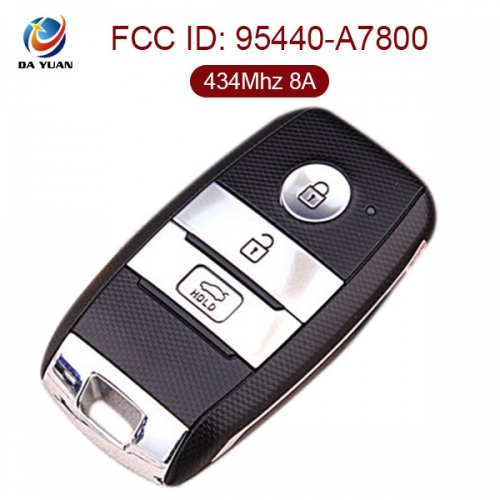 AK051017 for KIA K3 Smart Key 3 Button 434MHz 8A Chip FCCID 95440-A7800
