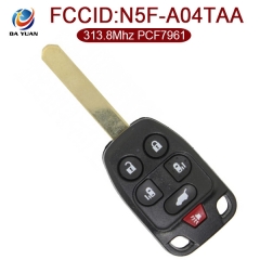 AK003085 for Honda O-dyssey 2011-2013 Remote Key 5+1 Button 313.8MHz PCF7961 FCCID N5F-A04TAA