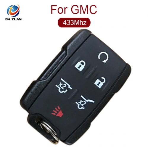 AK019016 for GMC Smart Remote Key 5+1 Button 433MHz