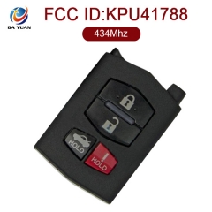 AK026029 for Mazda Flip Key 3+1 Button 434MHz FCC ID KPU41788