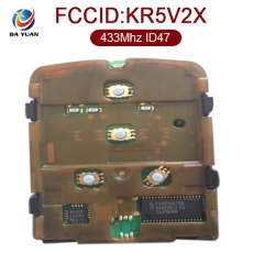 AK003086 for Honda C-ivic 2016 Smart Key 4 Button 433MHz ID47 Chip FCCID KR5V2X OEM # 72147-TEX-Z01