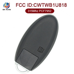 AK027058 for Nissan Quest Smart Key 4+1 Button 315MHz PCF7952 CWTWB1U818 285E3-1JA1A