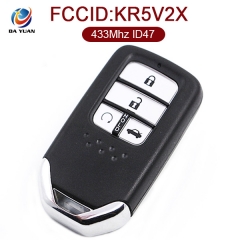 AK003086 for Honda C-ivic 2016 Smart Key 4 Button 433MHz ID47 Chip FCCID KR5V2X OEM # 72147-TEX-Z01