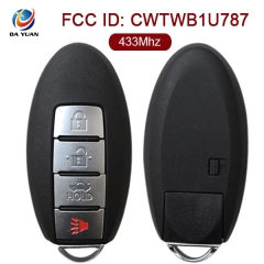 AK058005 for Infiniti QX56 Smart Key 3+1 Button 433MHz PCF7952 CWTWB1U787 285E3-1LL0D