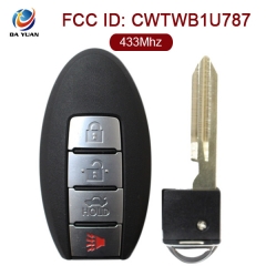 AK058005 for Infiniti QX56 Smart Key 3+1 Button 433MHz PCF7952 CWTWB1U787 285E3-1LL0D