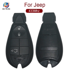 AK023021 Original and new for Jeep 3 button flip key 433Mhz