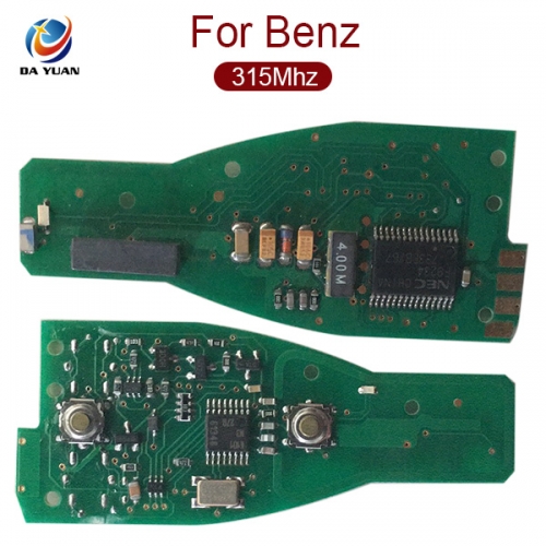 AK002040 For mercedes Benz 2 Button smart card board 315MHZ nec chip