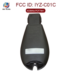 AK024021 for DODGE Smart Remote Key 3+1 Button 433MHz PCF7941 FCC ID IYZ-C01C