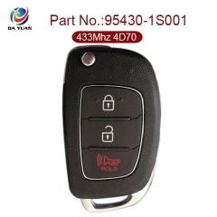 AK020042 for Hyundai Flip Key 2+1 Button 433MHz 4D70 Part No 95430-1S001