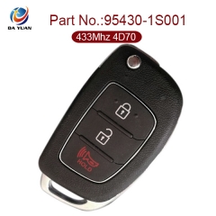 AK020042 for Hyundai Flip Key 2+1 Button 433MHz 4D70 Part No 95430-1S001