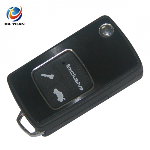 AS014026 for Chevrolet Epica 2 buttons Modified flip remote key blank left blade (Also applies to the Chevrolet Lova with right blade)